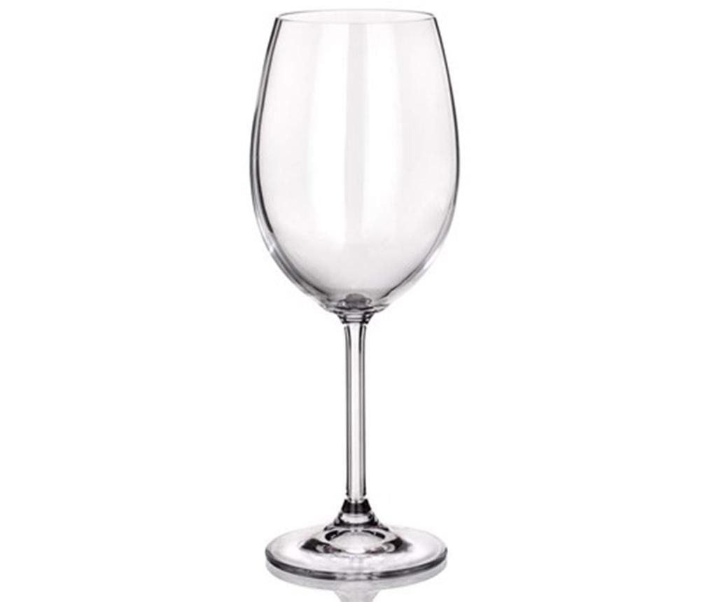 Set 6 pahare pentru vin Degustation Crystal Banquet Bordeaux 580 ml – Banquet Crystal, Alb Banquet Crystal